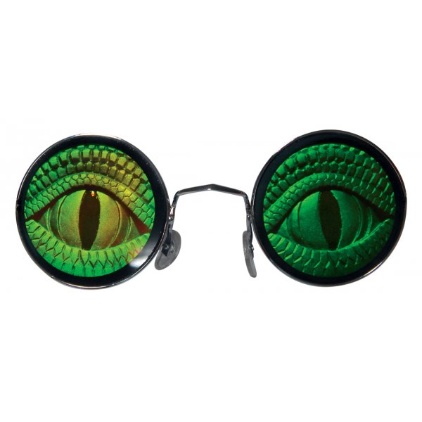 Αποκριάτικα Γυαλιά Λέιζερ, Μάτια Κροκόδειλου 3D